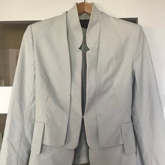 Debbie Shuchat light grey work jacket - Picture 1 of 2